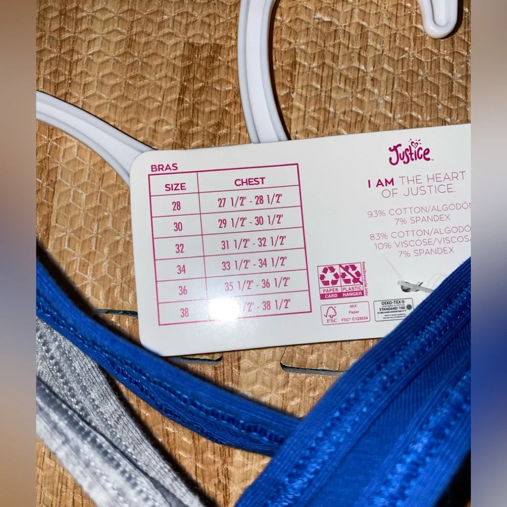 Justice Girls Sports Bras!